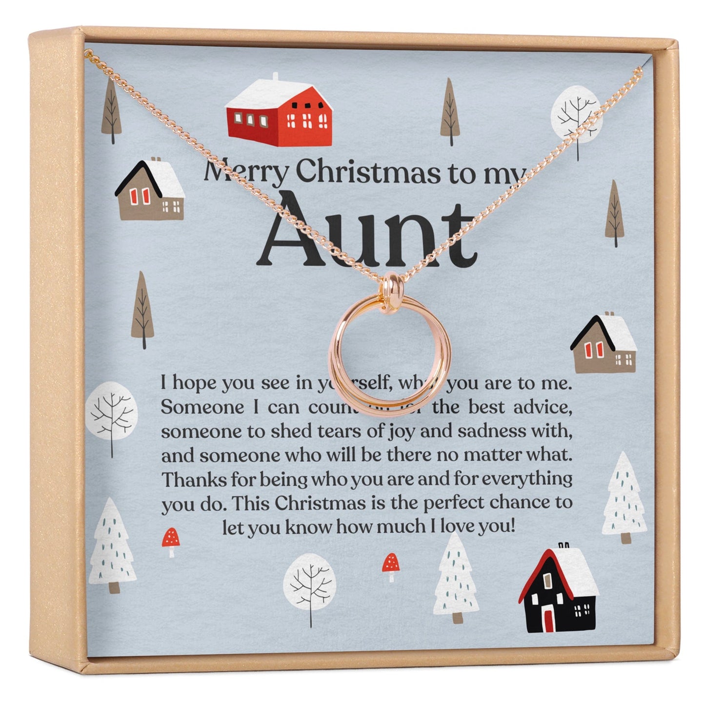 Christmas Gift for Aunt Necklace, Multiple Styles