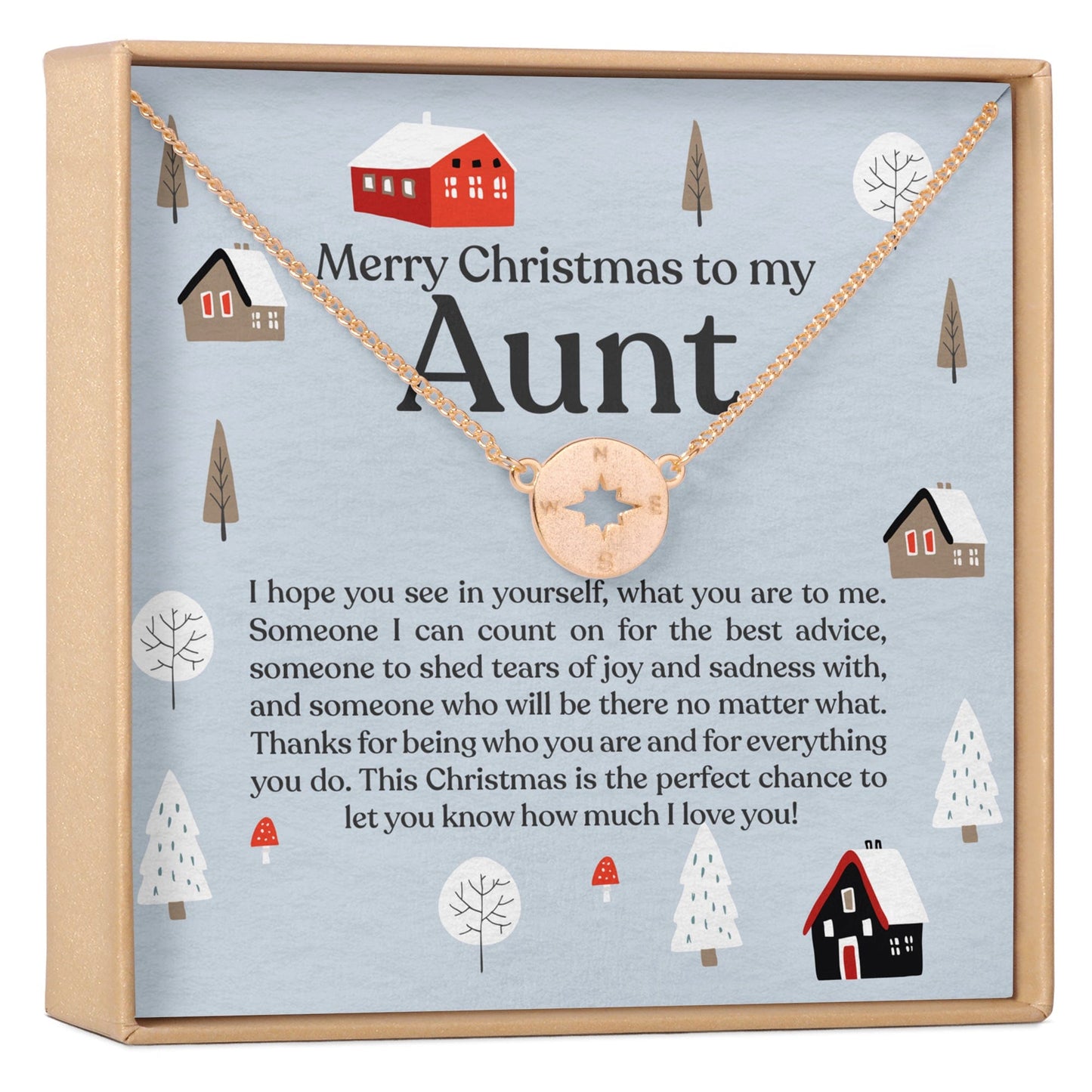 Christmas Gift for Aunt Necklace, Multiple Styles