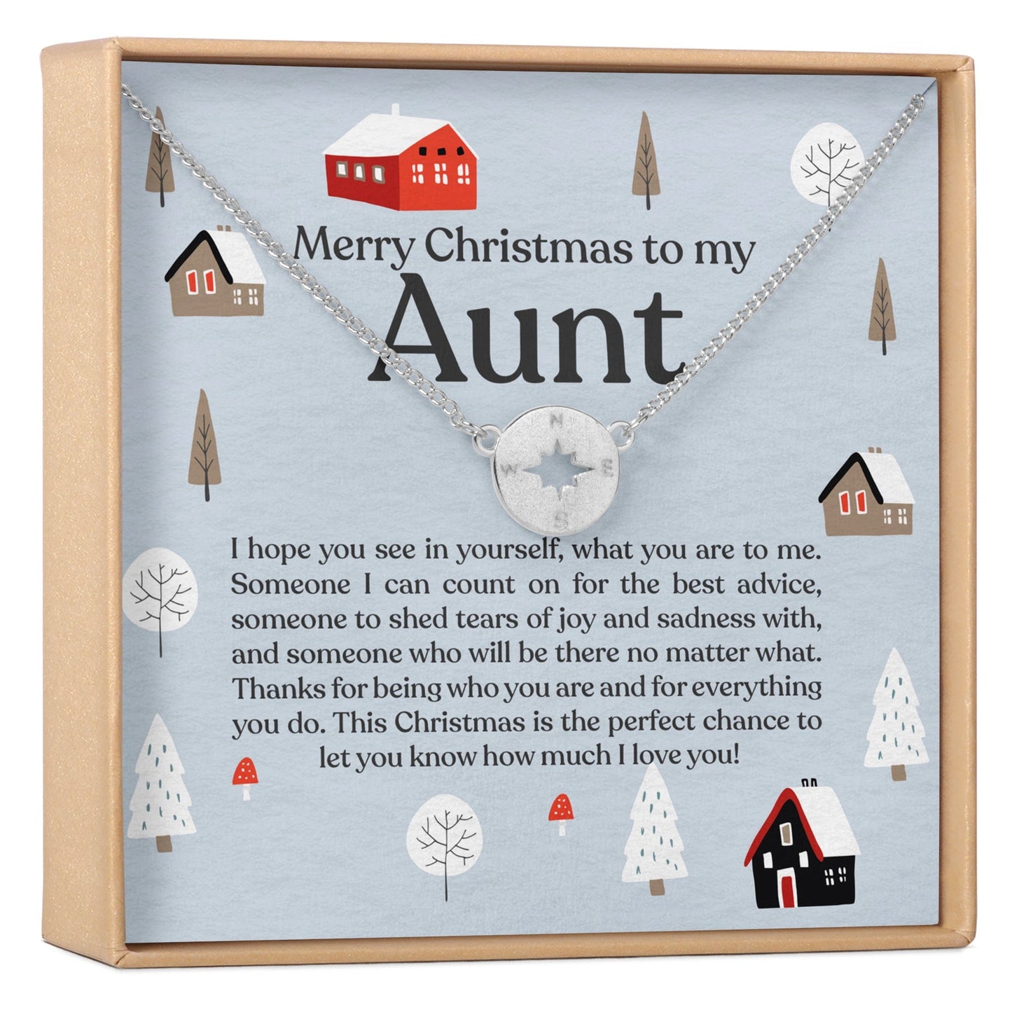 Christmas Gift for Aunt Necklace, Multiple Styles