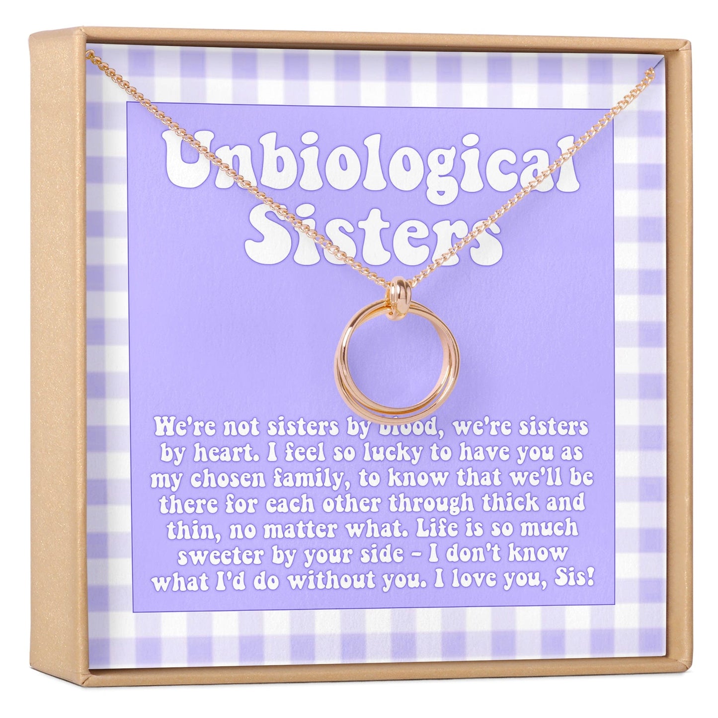Unbiological Sisters Necklace, Multiple Styles