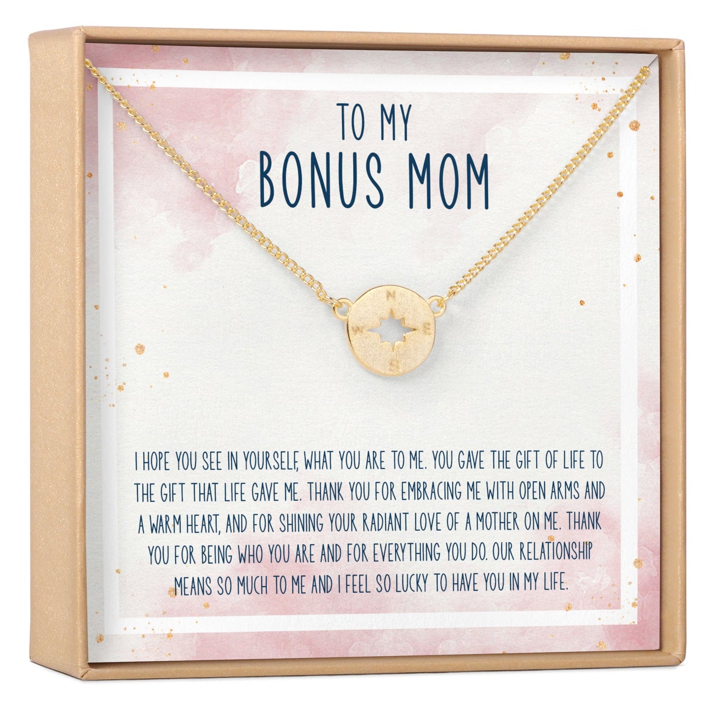 Bonus Mom Necklace, Multiple Styles