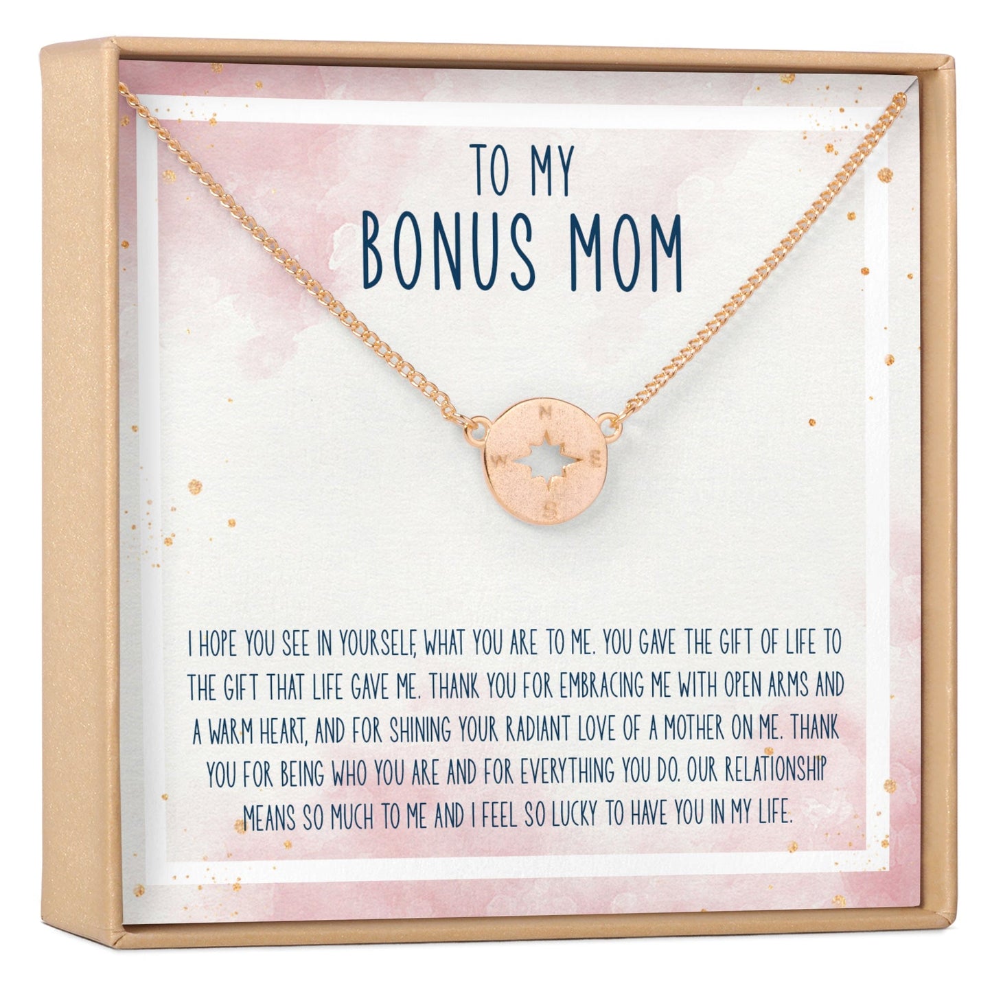 Bonus Mom Necklace, Multiple Styles