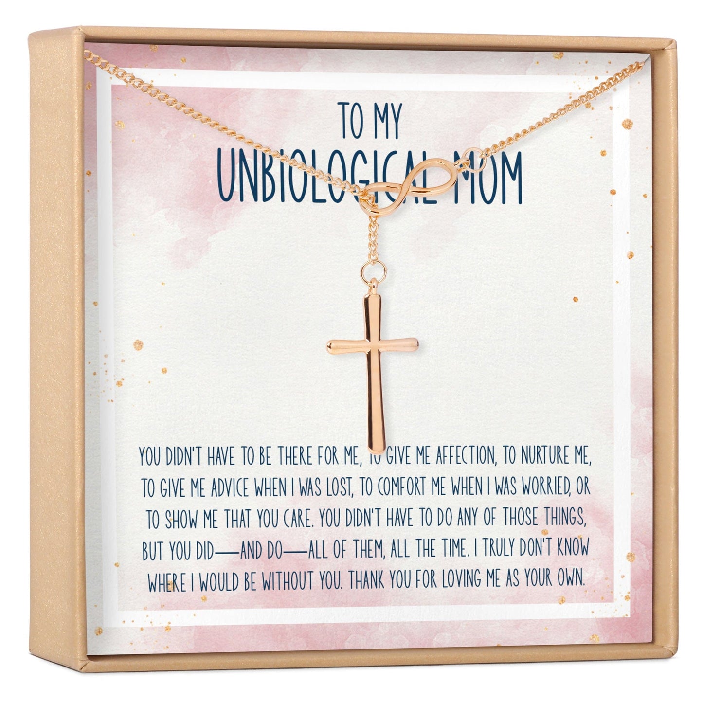Unbiological Mom Necklace, Multiple Styles
