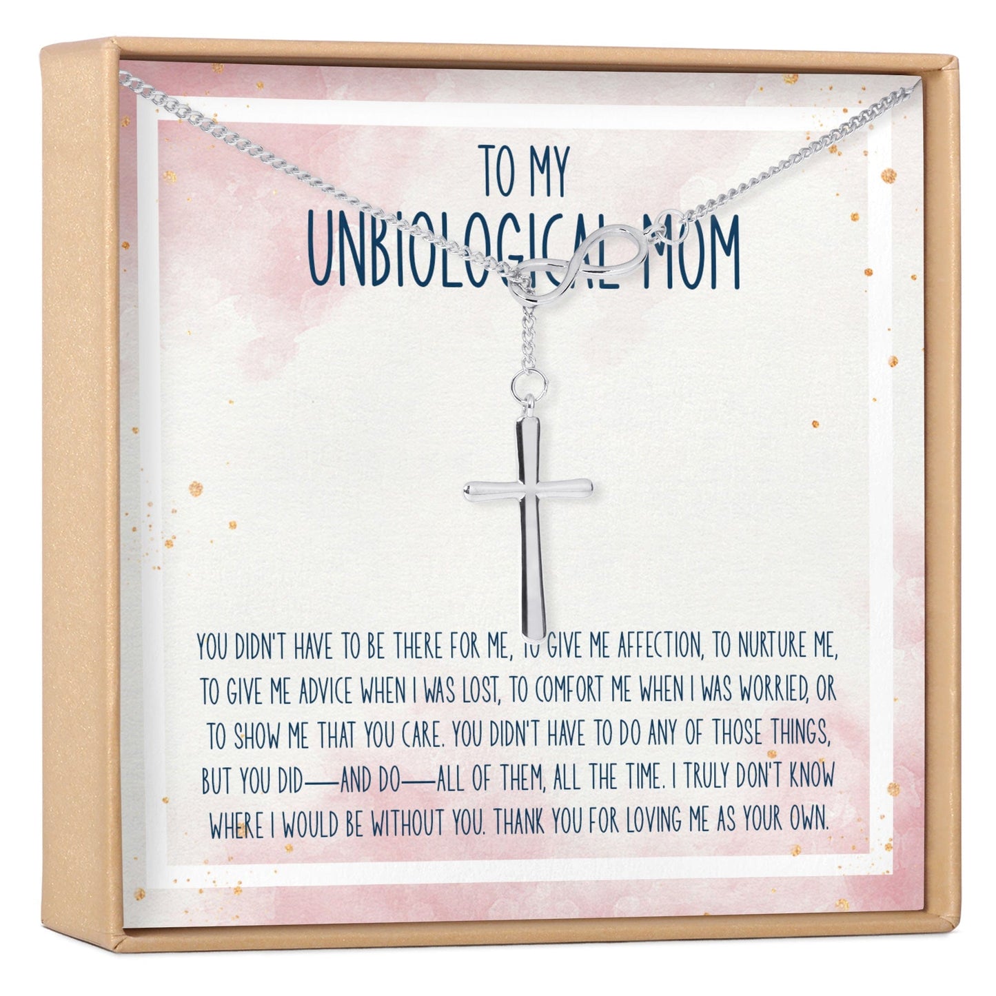 Unbiological Mom Necklace, Multiple Styles