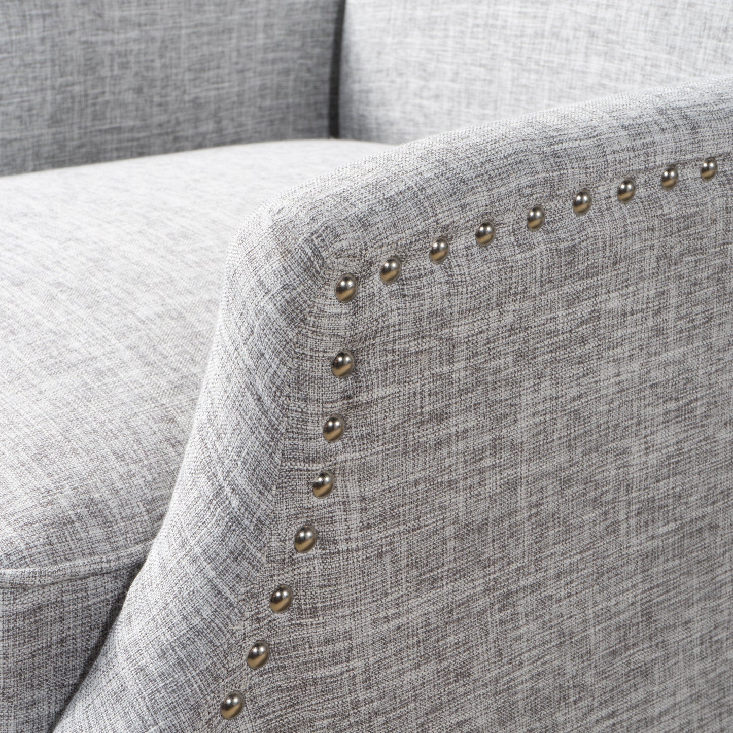 Modern Fabric Pushback Recliner Chair
