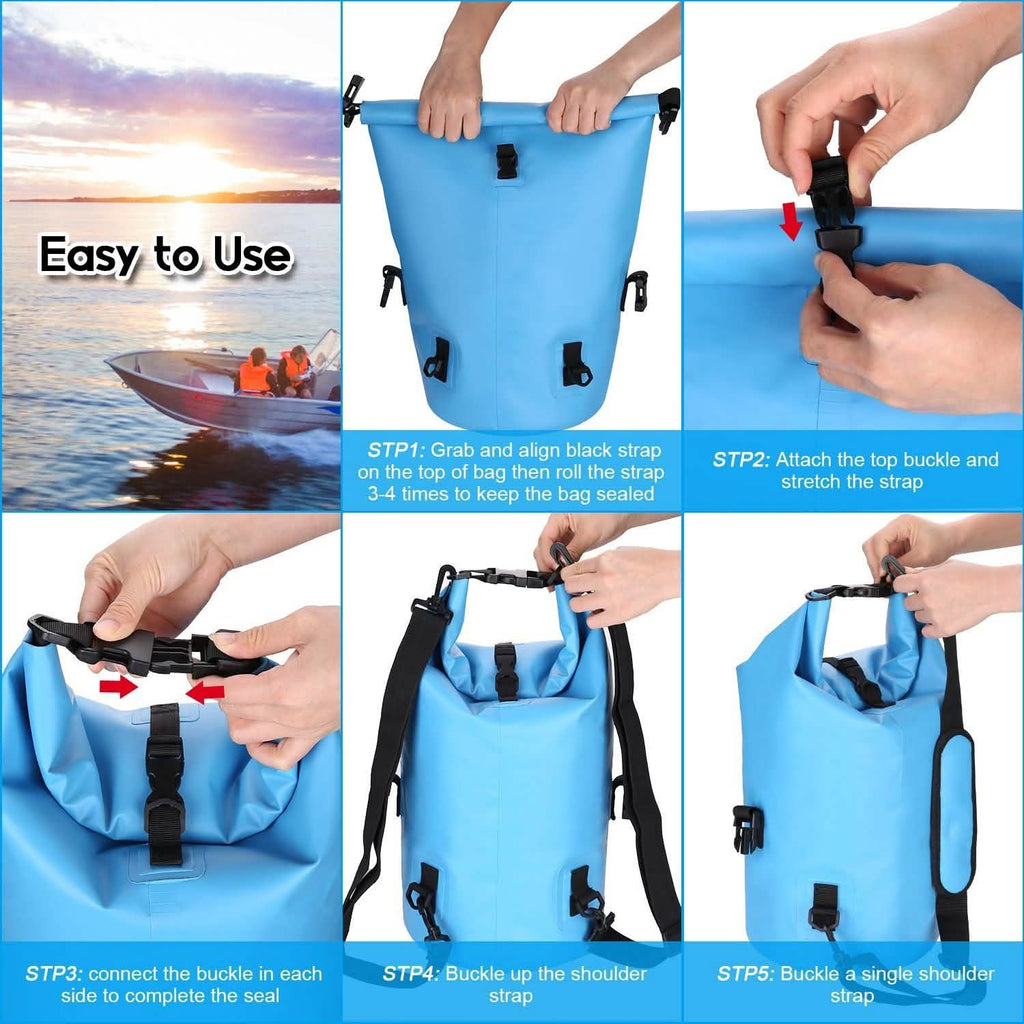 Sac étanche léger de 15 L