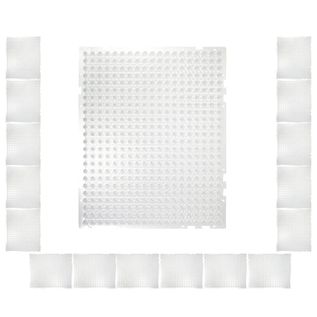 16-Pieces: Deterrent Training Mats with Spikes