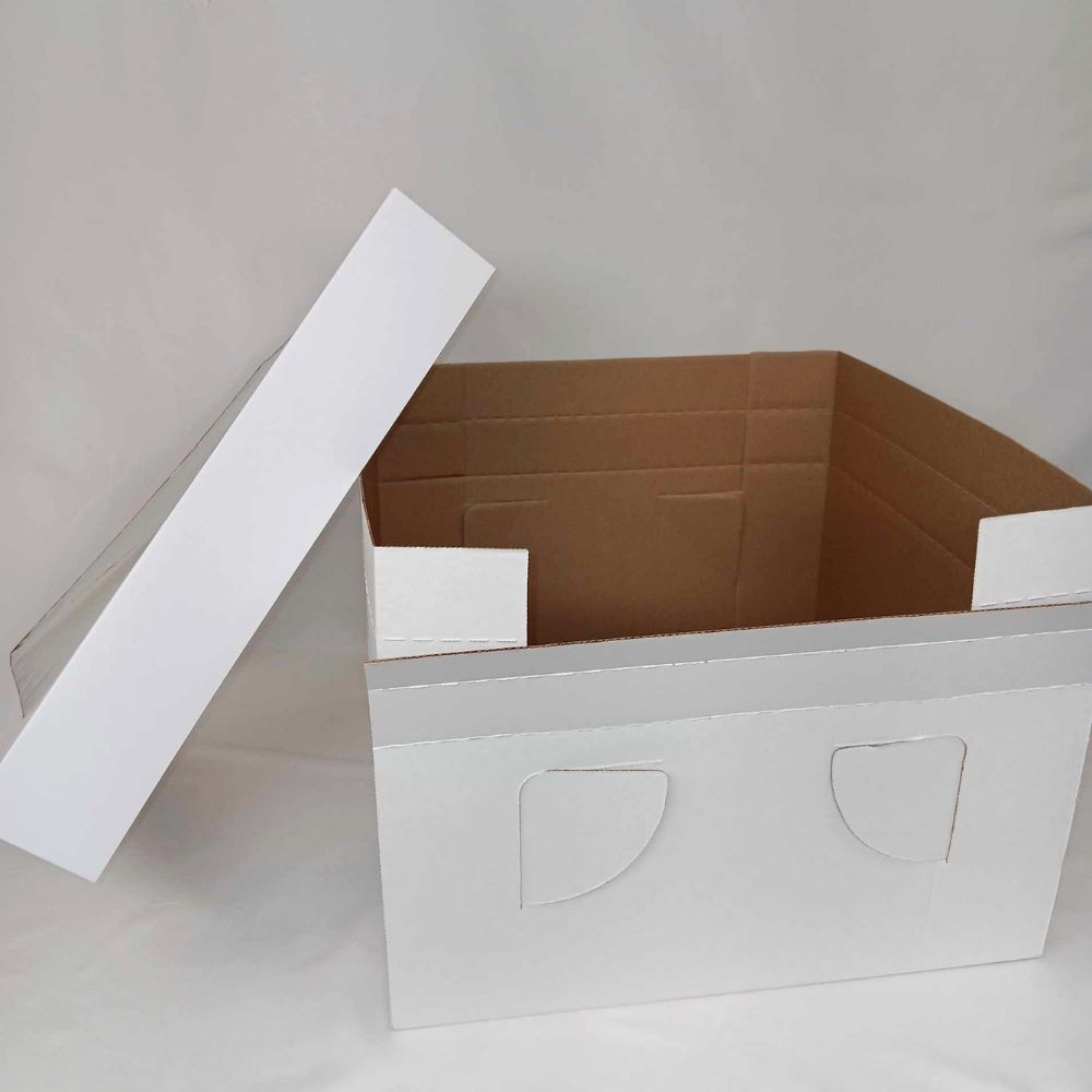 Boîte de transport réglable pour gâteaux/pâtisseries - 30,5 cm x 30,5 cm x 30,5 cm - Lot de 3