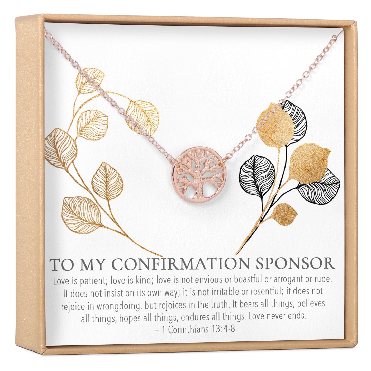Confirmation Sponsor Necklace