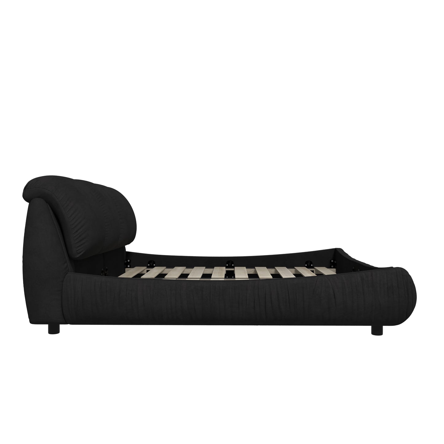 Queen Size Luxury Upholstered Platform Bed