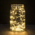 16.5ft 50 Yellow LED Copper Wire String Fairy Lights