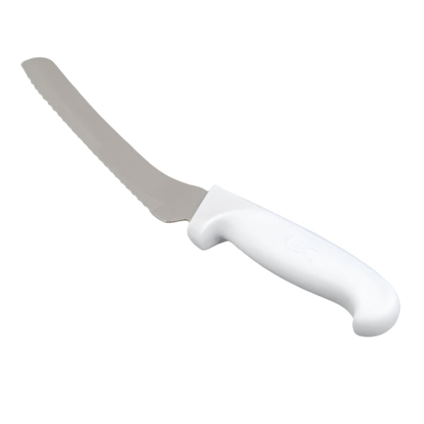 Couteaux à gâteau/pain à bord déporté - Lame dentelée, quatre longueurs au choix