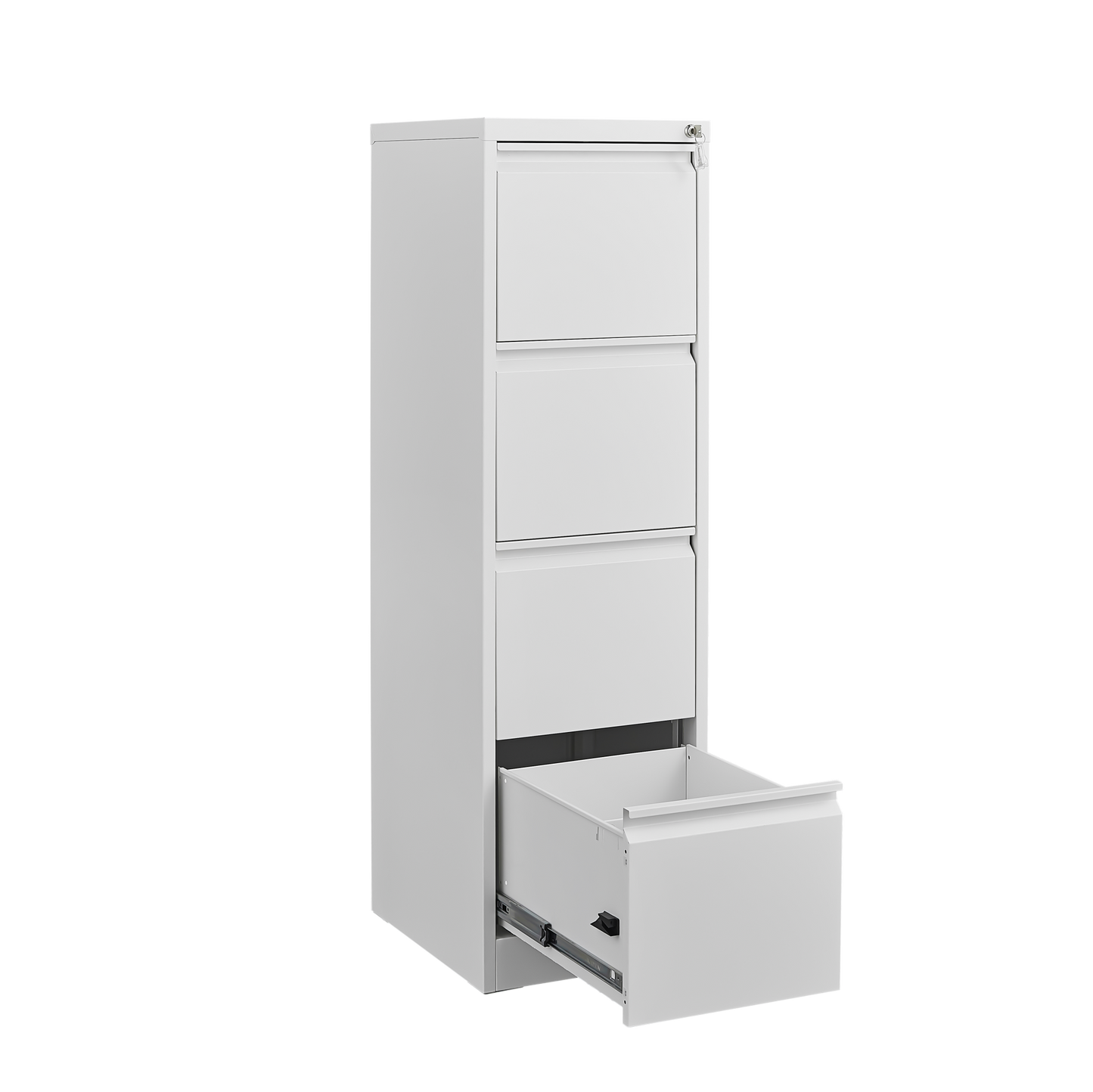 4 Drawer Vertical File Cabinet with Lock