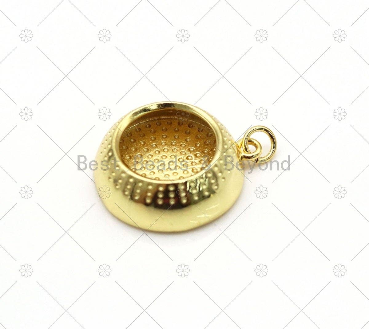 Enamel Orange Slice Shape Pendant, 18K Gold Filled Enamel Charm,Necklace Bracelet Charm Pendant,Sku#LK500