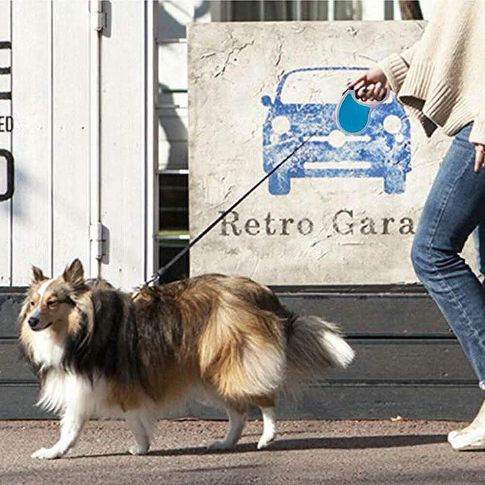 16フィート 自動巻き取り式犬猫用リード