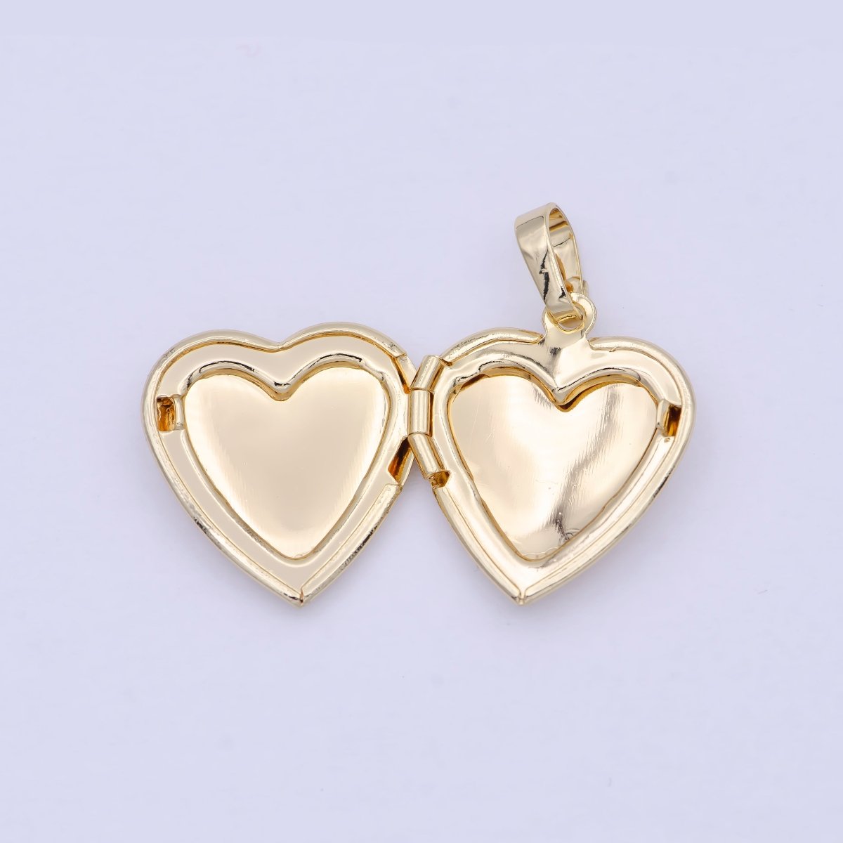 16k Gold Filled Heart Locket Pendant I-885