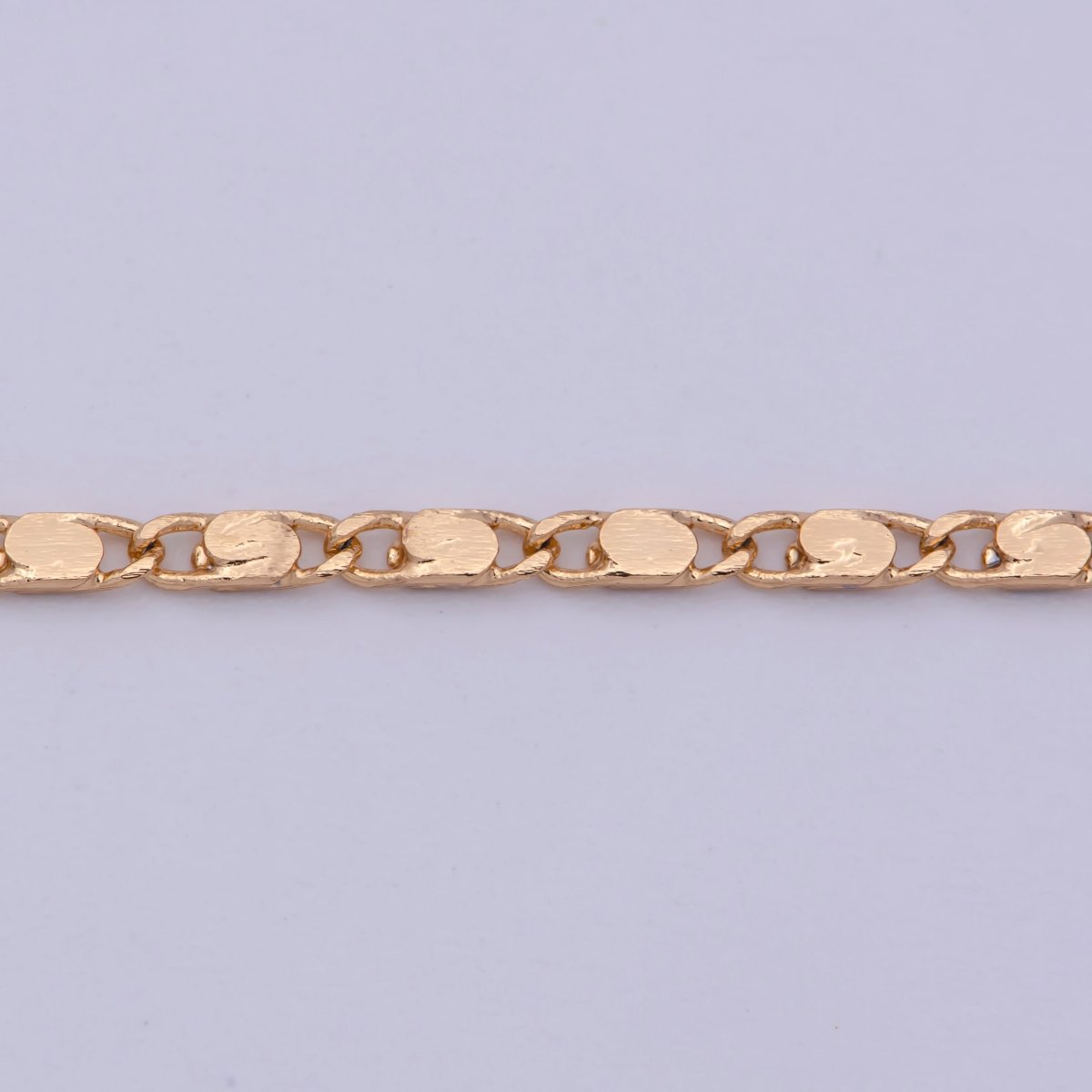 1.6mm Mariner Anchor Link Chain Necklace 18K Gold Filled Chain Necklace Ready to wear 18 inch Necklace | WA-474 Clearance Pricing