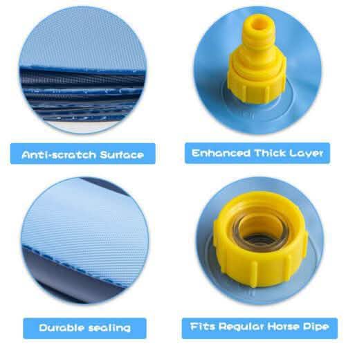 170CM Splash Play Mat Inflatable Water Toy Sprinkler Pad Kid Toddler Dog