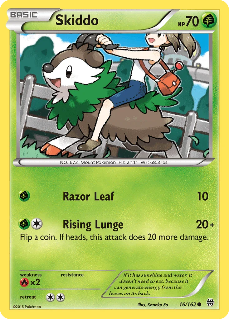 Skiddo (16/162) [XY : Impulsion]