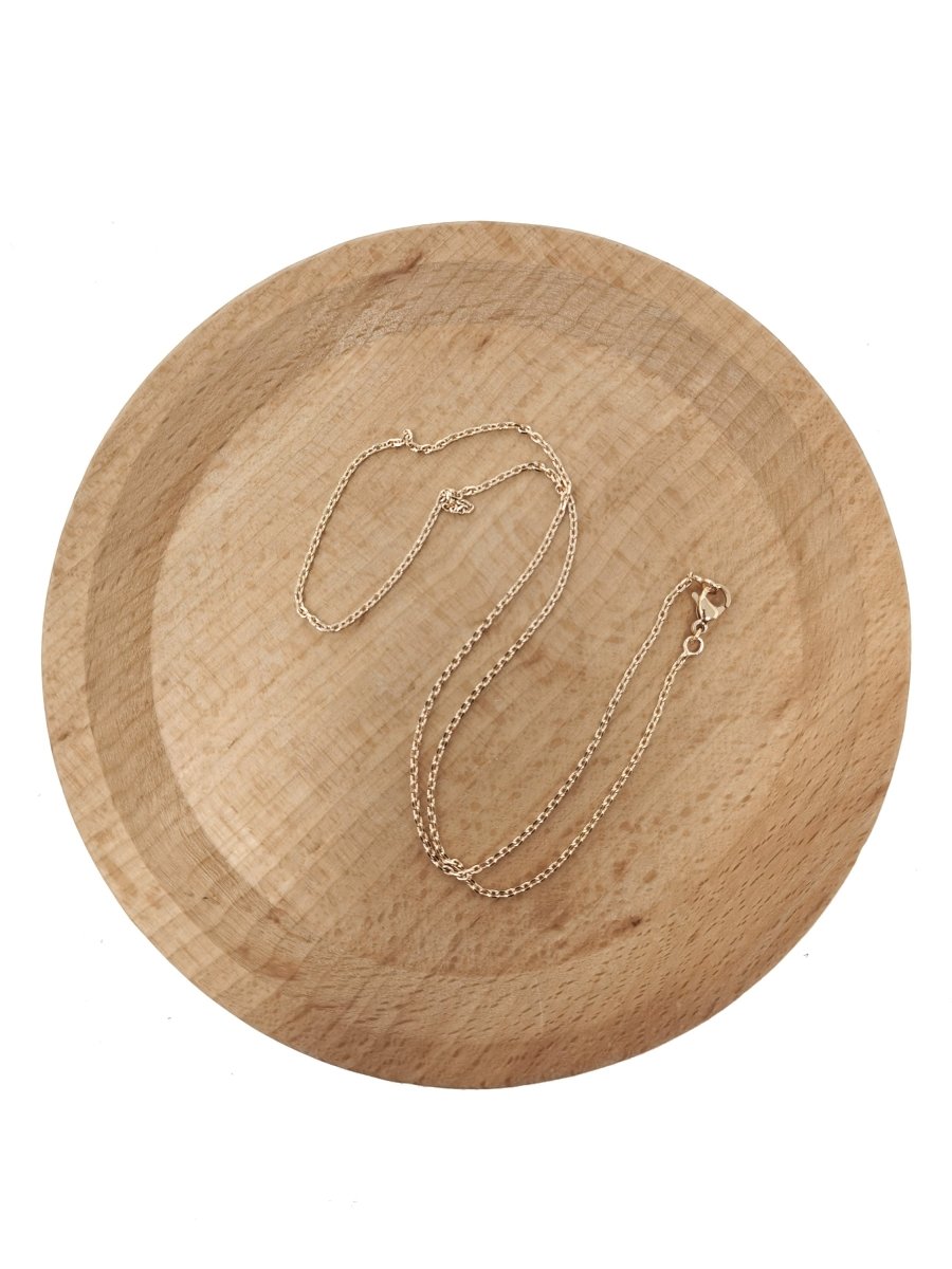 17.7'' Ready to Use 18K Gold Filled Thin Rolo Necklace Chain, Layering Rolo Chain Dainty Necklace, For Pendant Charm Necklace Making | CN-575