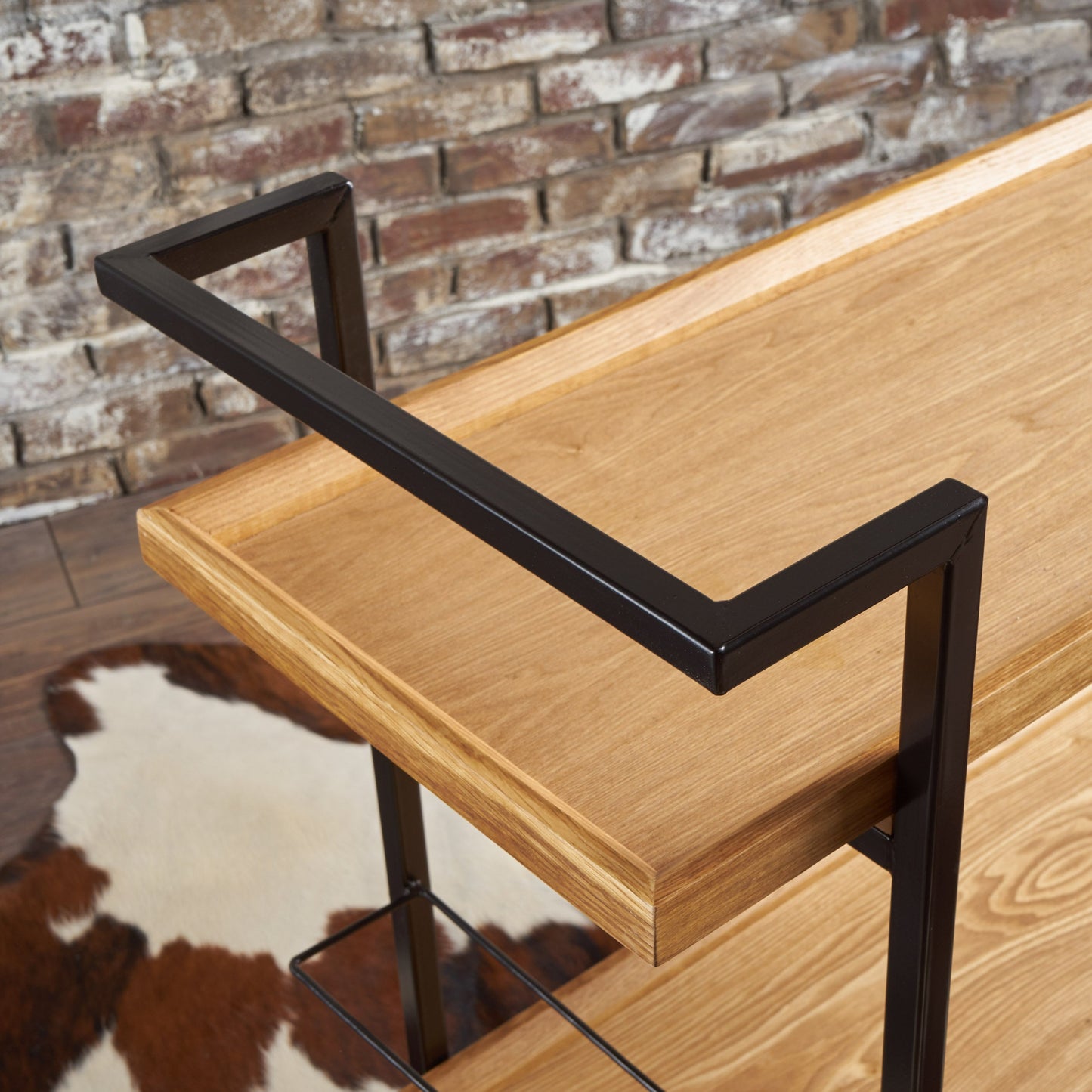 Modern Industrial Bar Cart