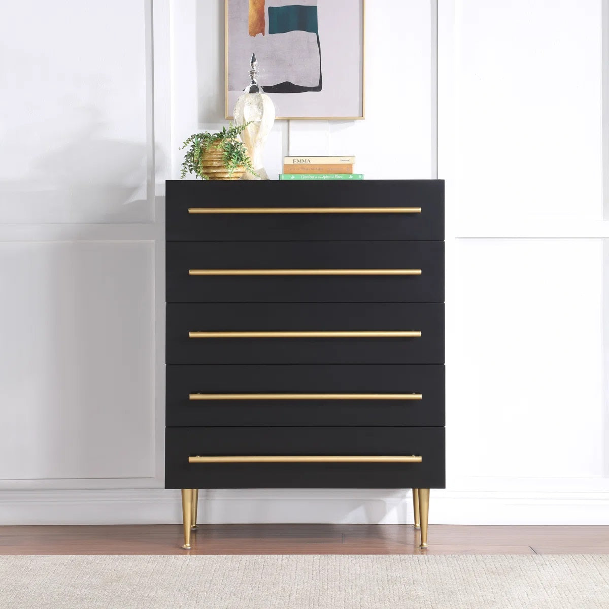 Contemporary 5-Drawer Chest