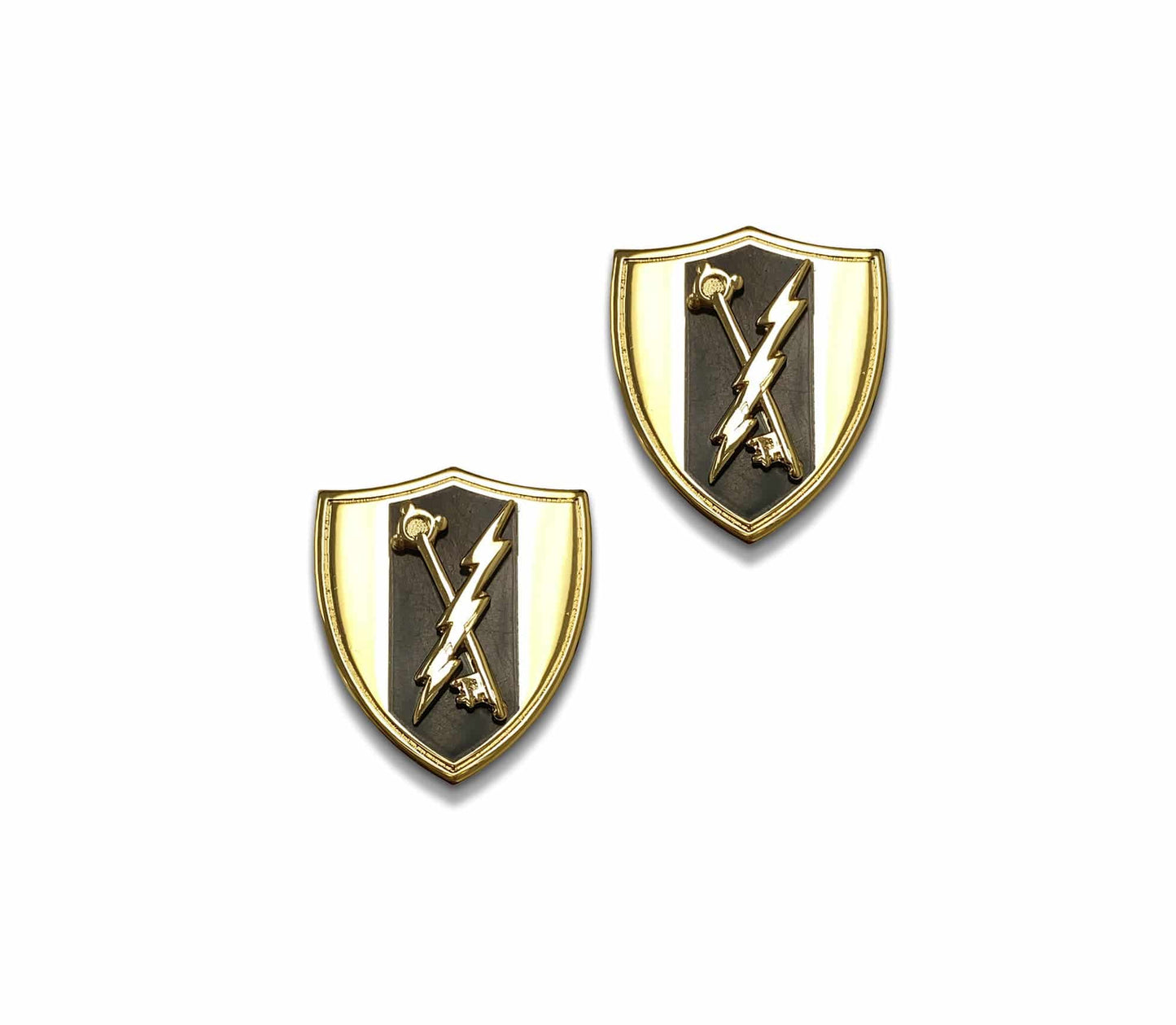 U.S. Army Electronic Warfare Officer Branch STA-BRITE (pair)