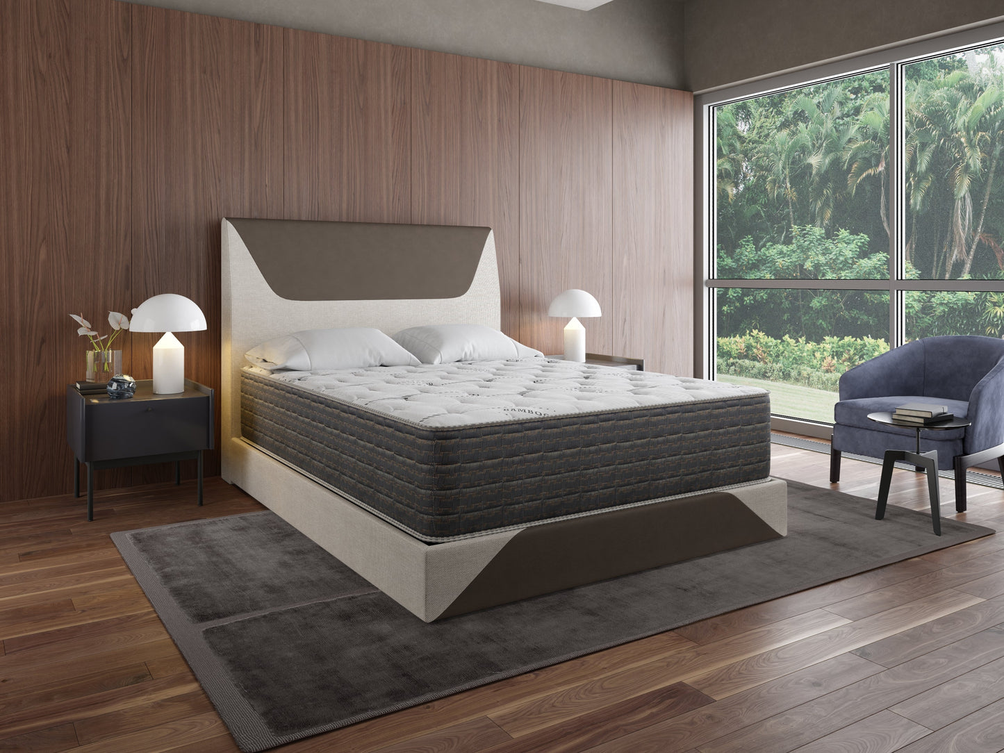 13.5" DreamFlex CoolTouch Cover Two Sided Plush Mattress