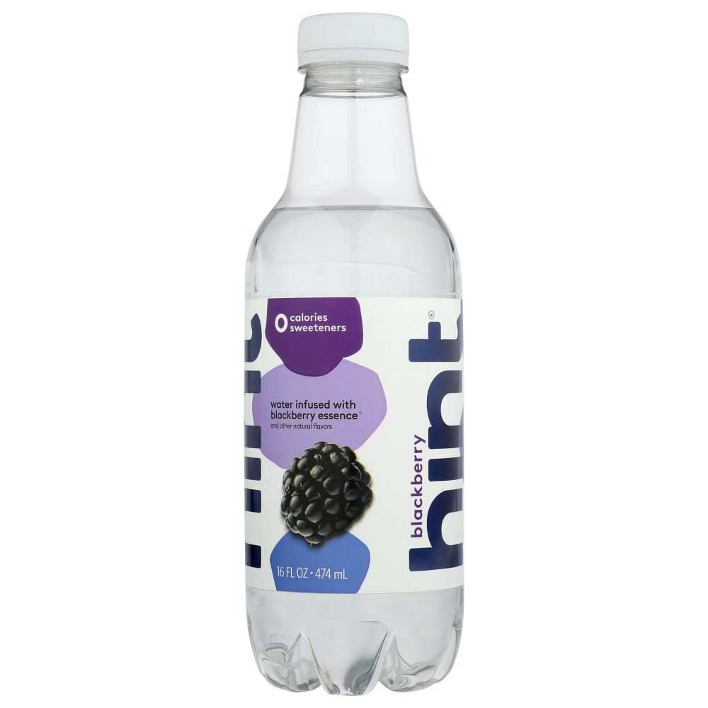 HINT: Premium Essence Blackberry Water, 16 Oz