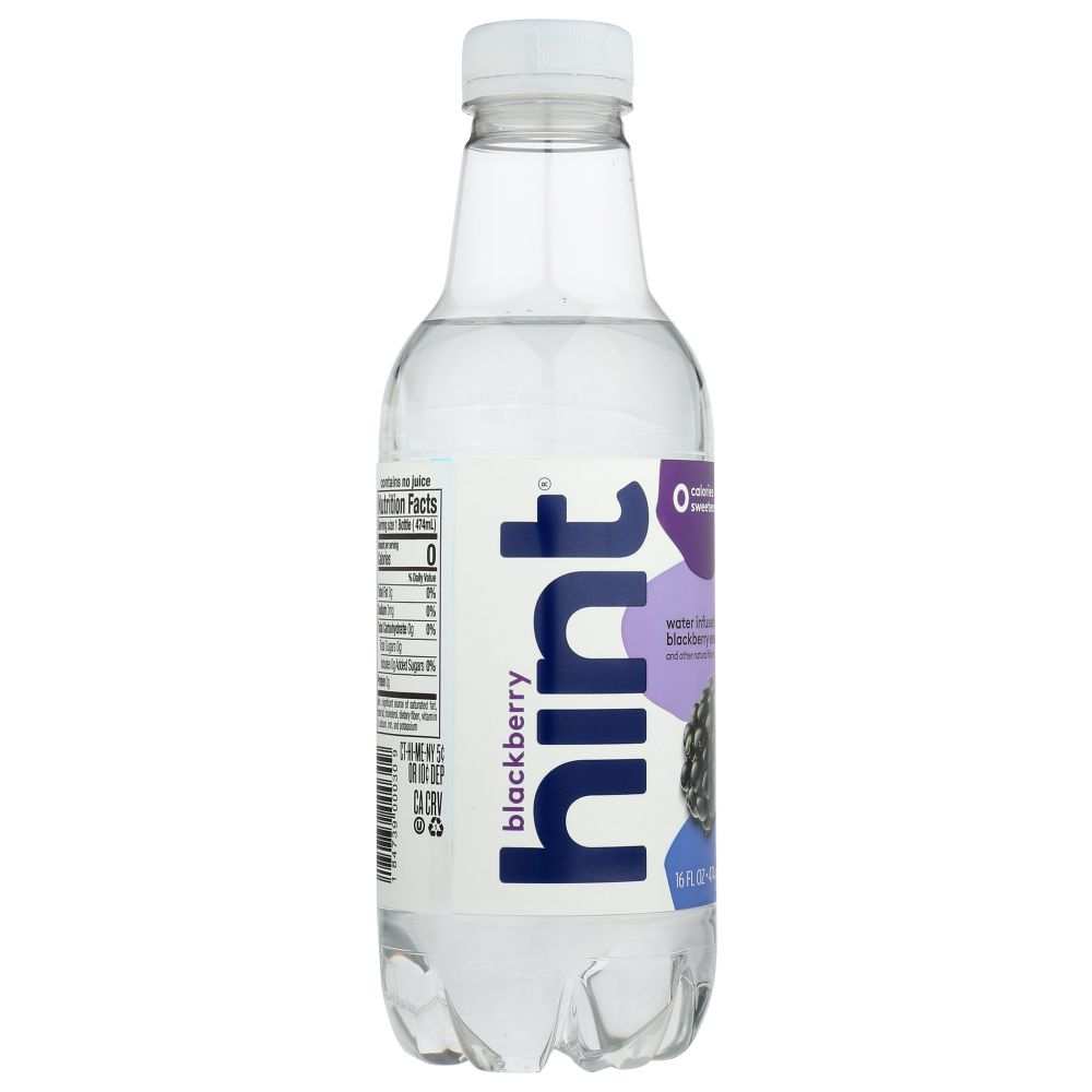 HINT: Premium Essence Blackberry Water, 16 Oz
