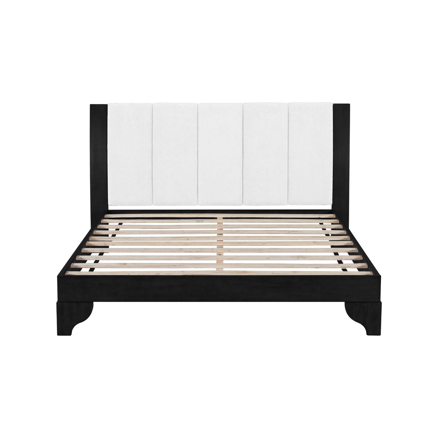 Queen Size Bed Frame in Black and White