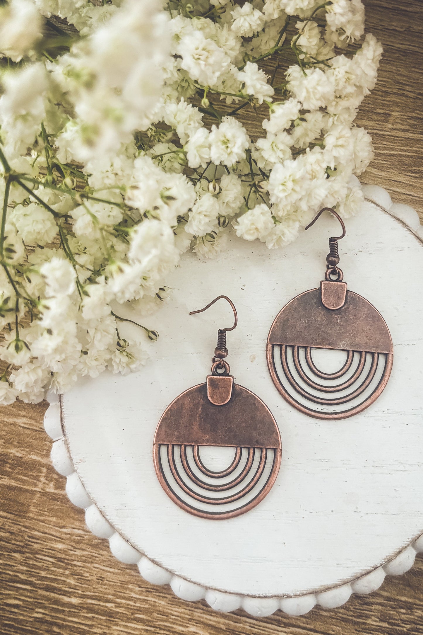 Copper Horizon Earrings