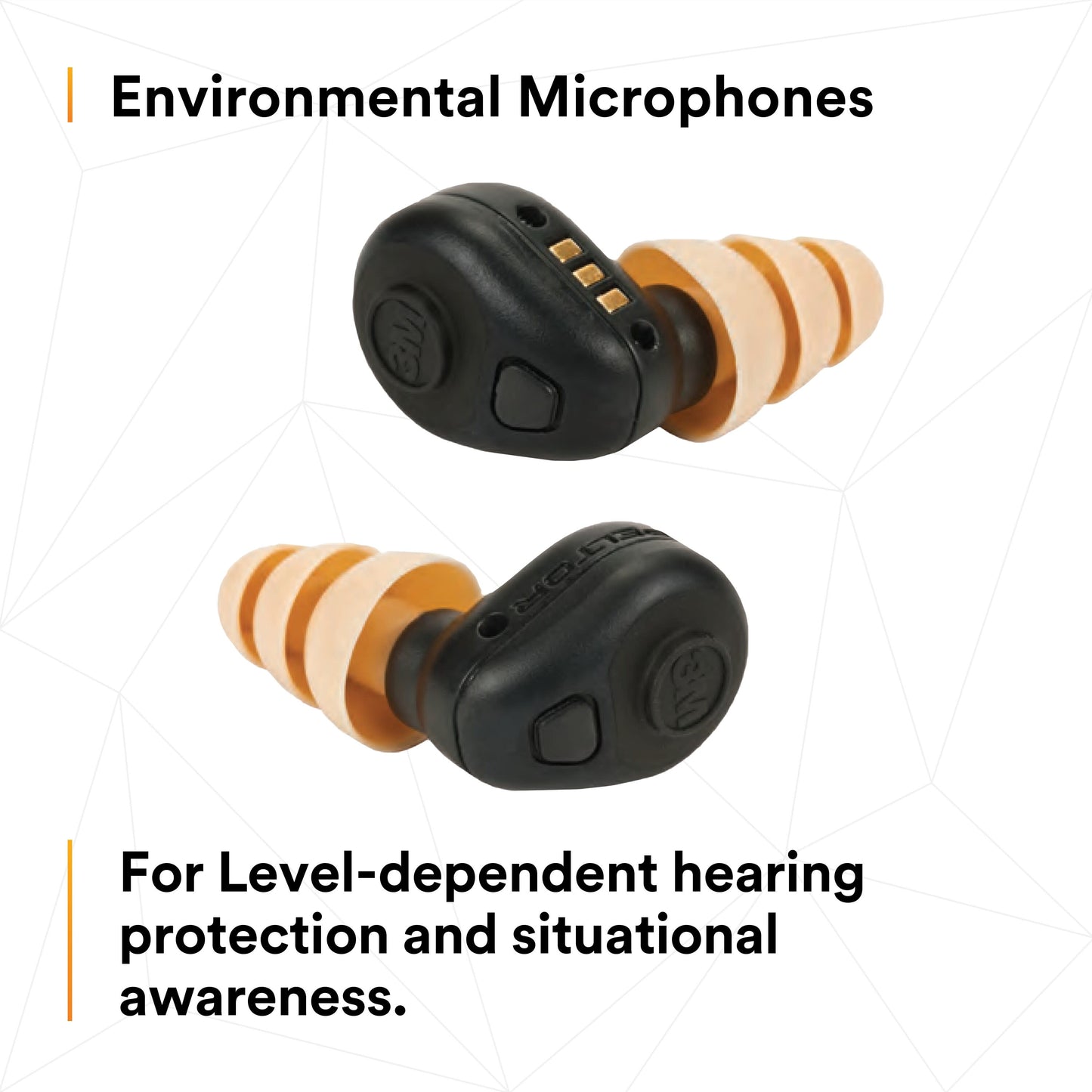 3M Peltor TEP-200 - Ear Protection and Bluetooth Capability w/ 3M Skull Screws