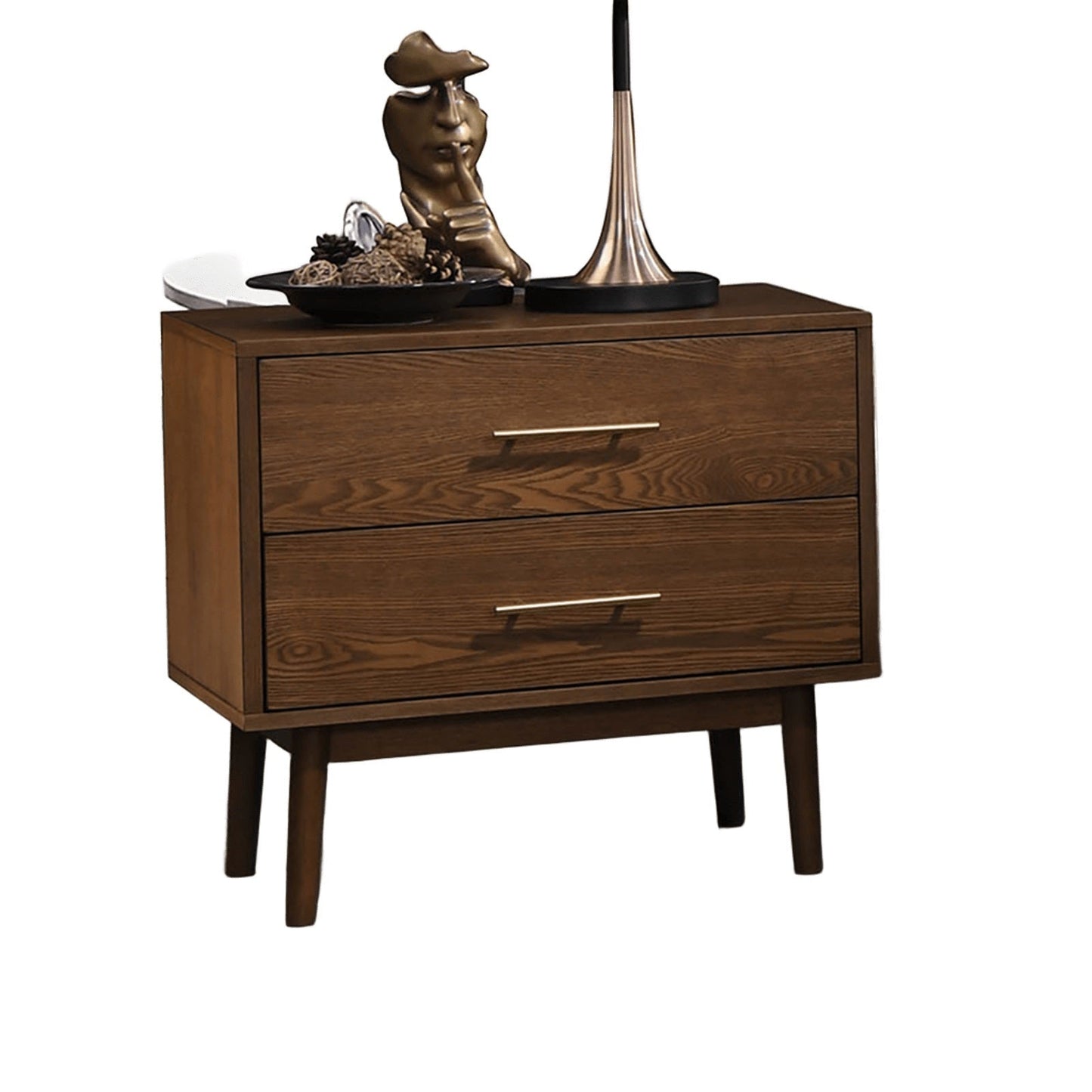 Walnut Color 3-Piece Bedroom Set