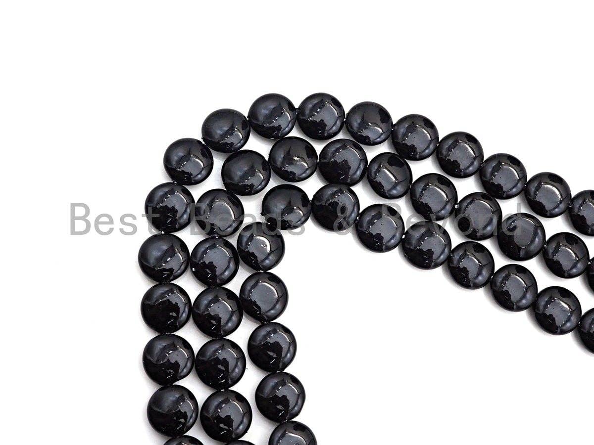 Mother of Pearl Coin Shape beads, Orange Mother of Pearl, Black Mother of Pearl, 5x12mm, sku#T124