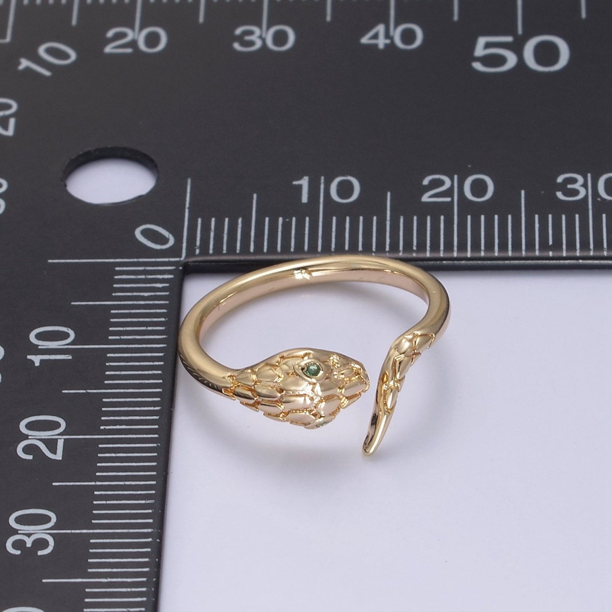 18k Gold Filled Dainty Snake Ring,Gold Snake Wrap Ring,Layered Set Ring, Snake Shape Ring U-497