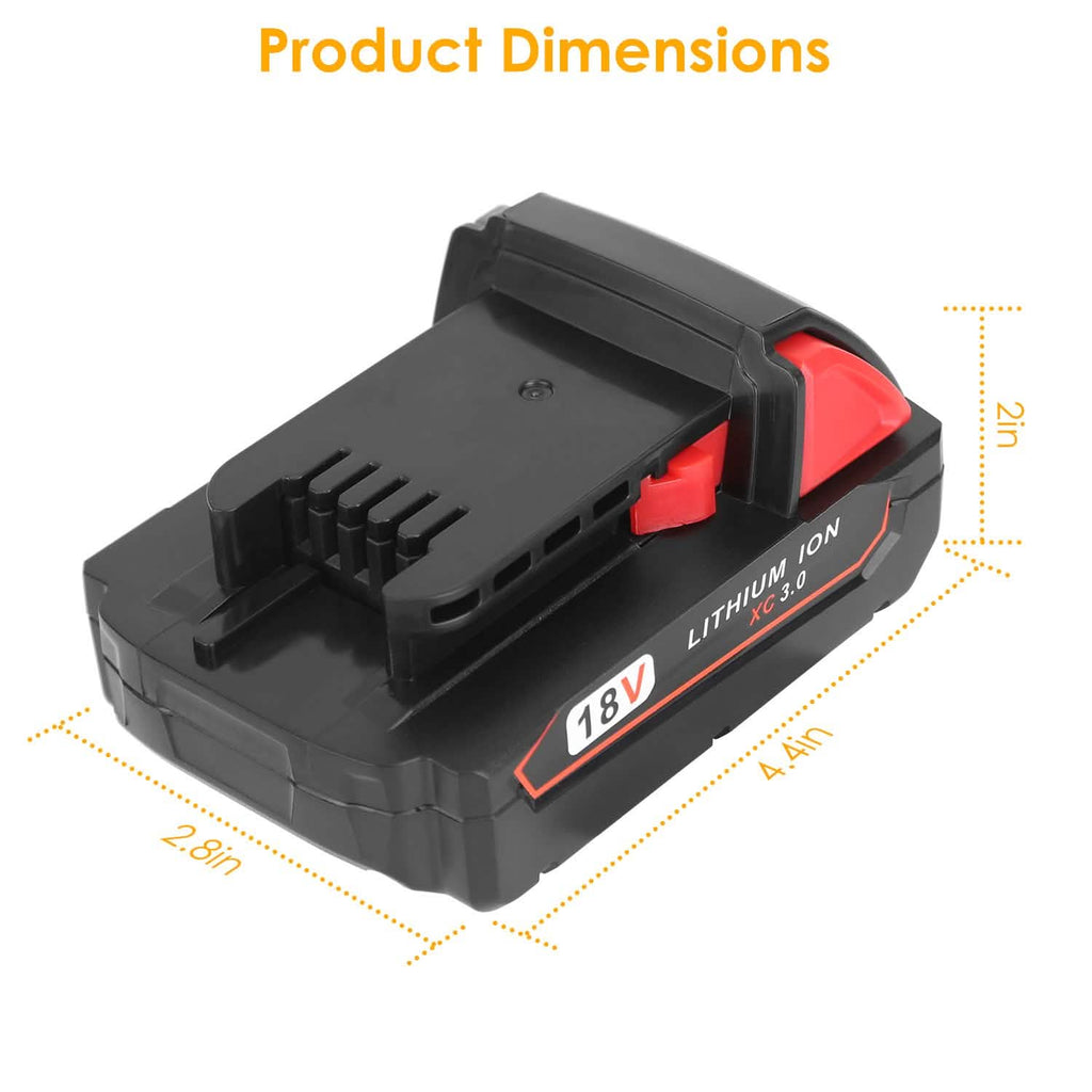 18Vバッテリー交換用 Milwaukee M18コードレス電動工具対応