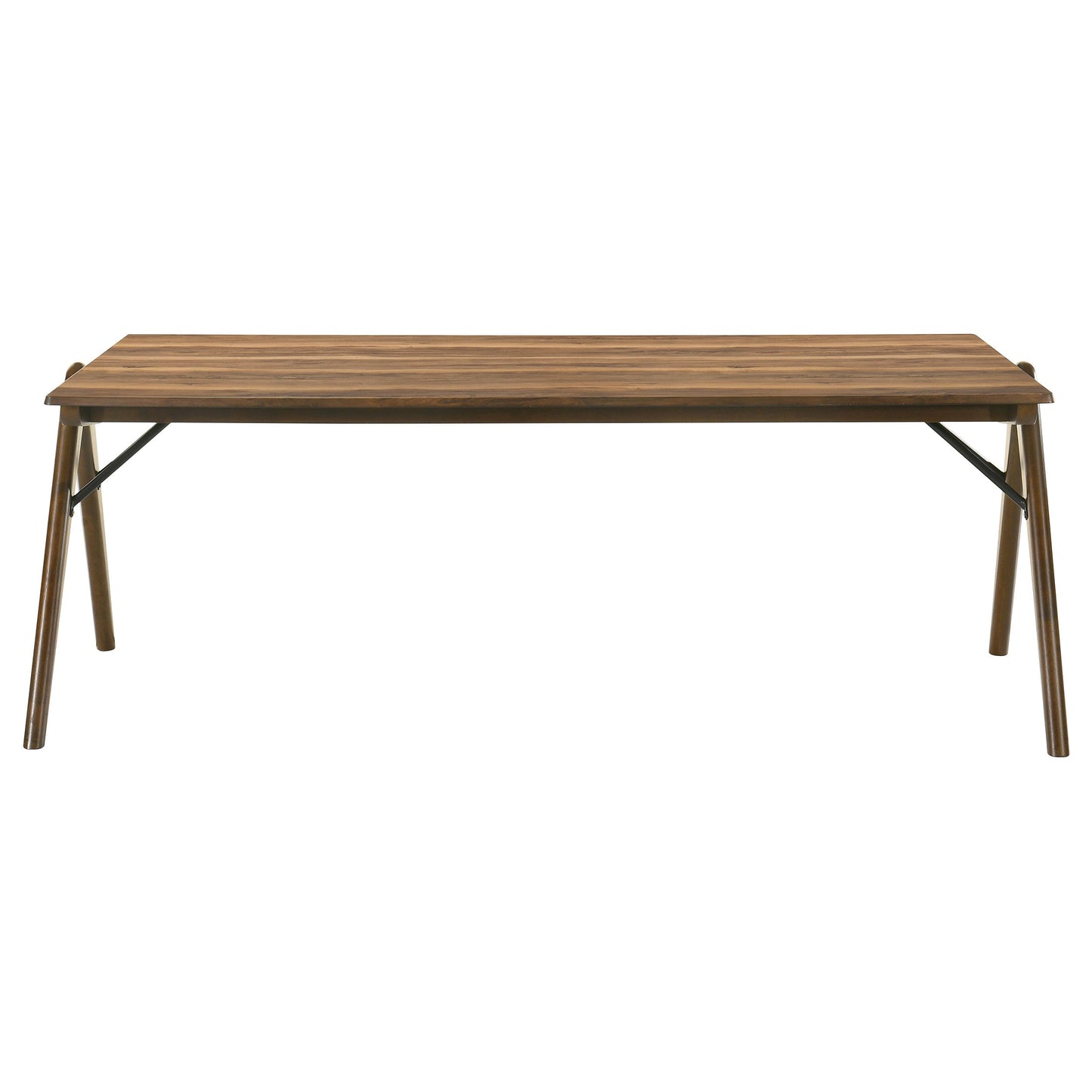 Randolph 82-inch Smart Top Rectangular Dining Table Sheesham and Brown
