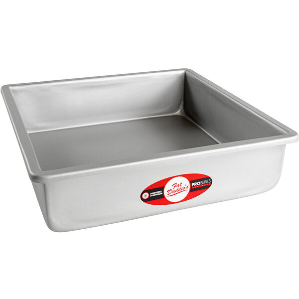 Moules carrés en aluminium Fat Daddio's, aluminium anodisé dur de calibre 14/16, acier galvanisé, choisissez parmi 30 tailles