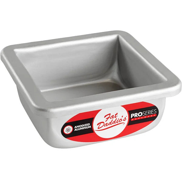 Moules carrés en aluminium Fat Daddio's, aluminium anodisé dur de calibre 14/16, acier galvanisé, choisissez parmi 30 tailles