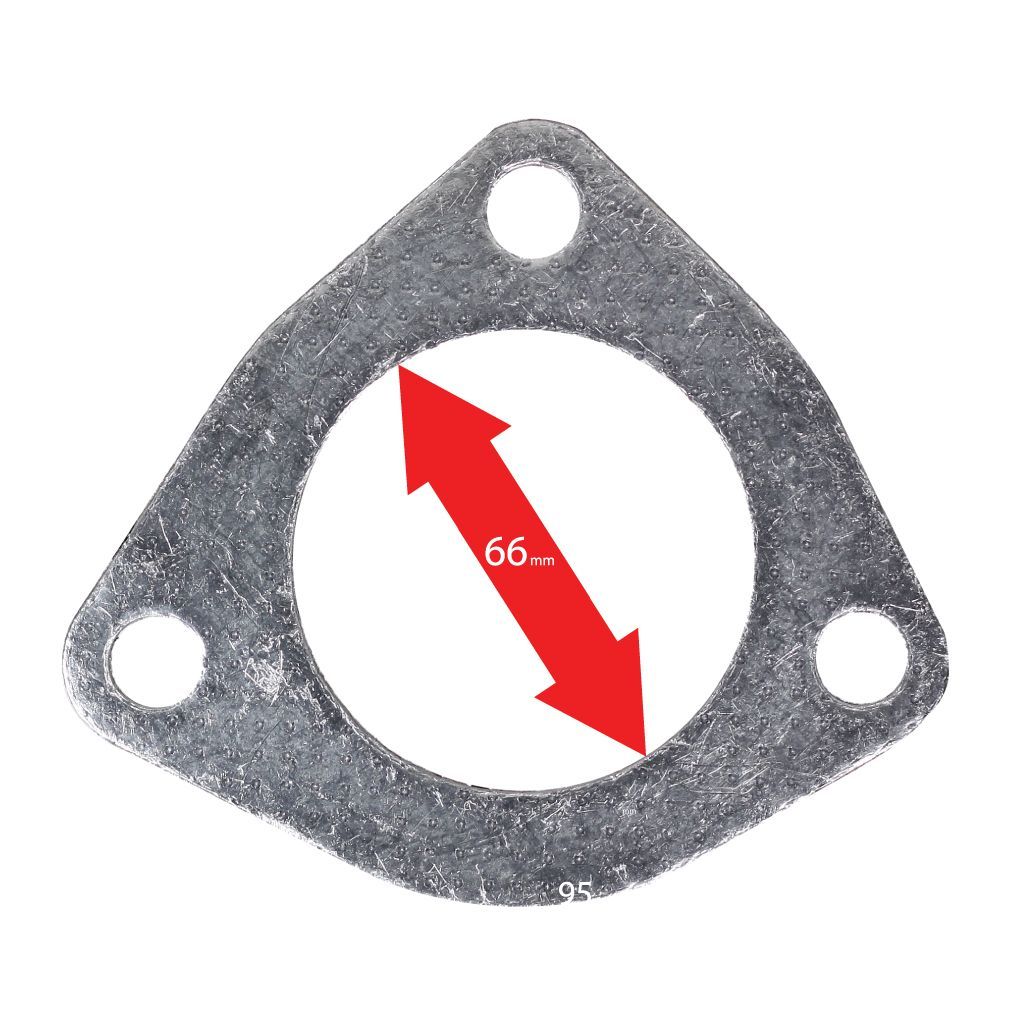 Apexi A'PEXi Exhaust Gasket (Three Bolt) - Replacement *Discontinued