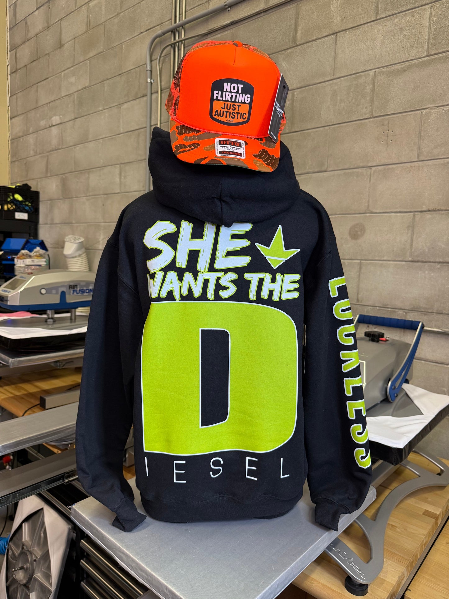 She Wants the Diesel | Hoodie