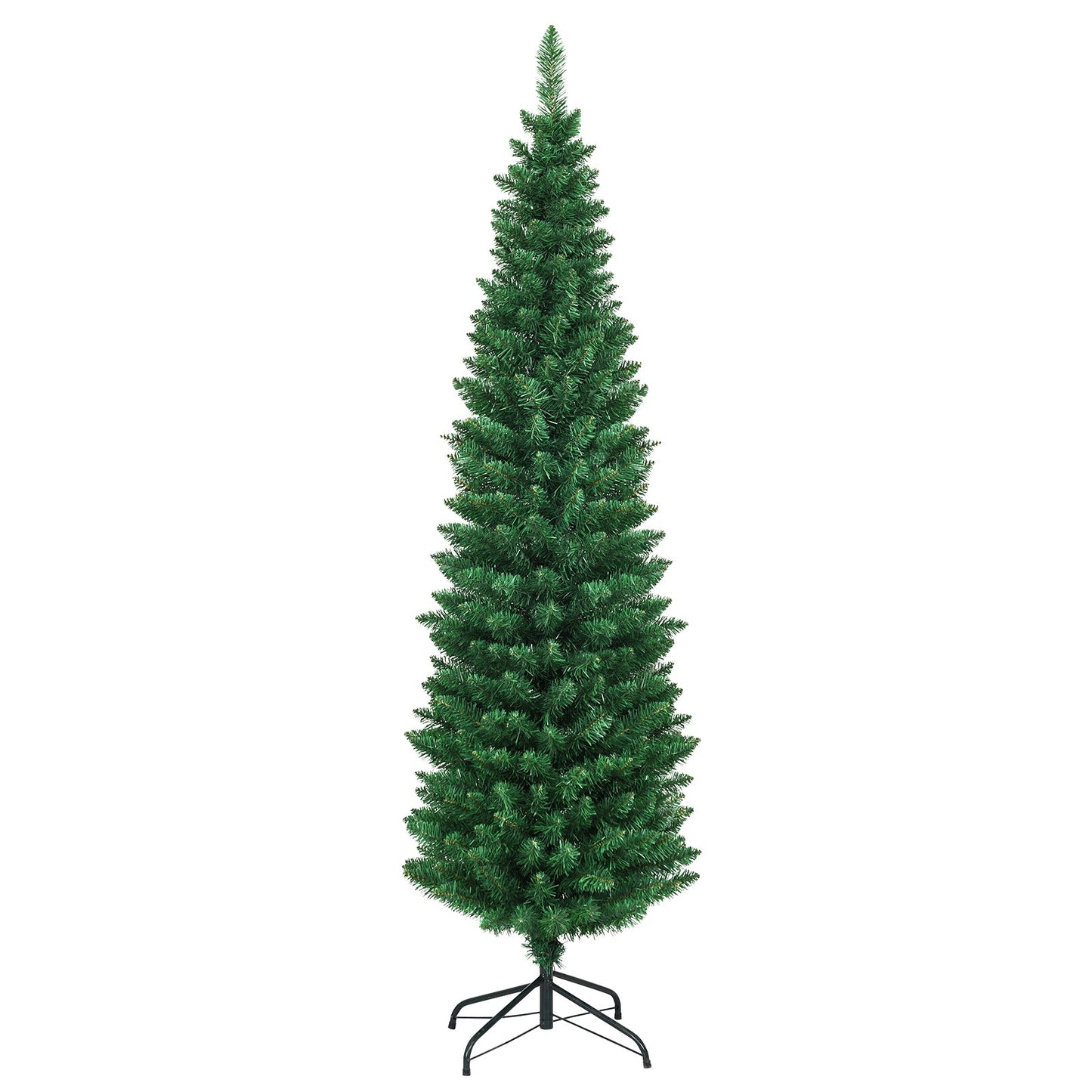 PVC Artificial Slim Pencil Christmas Tree