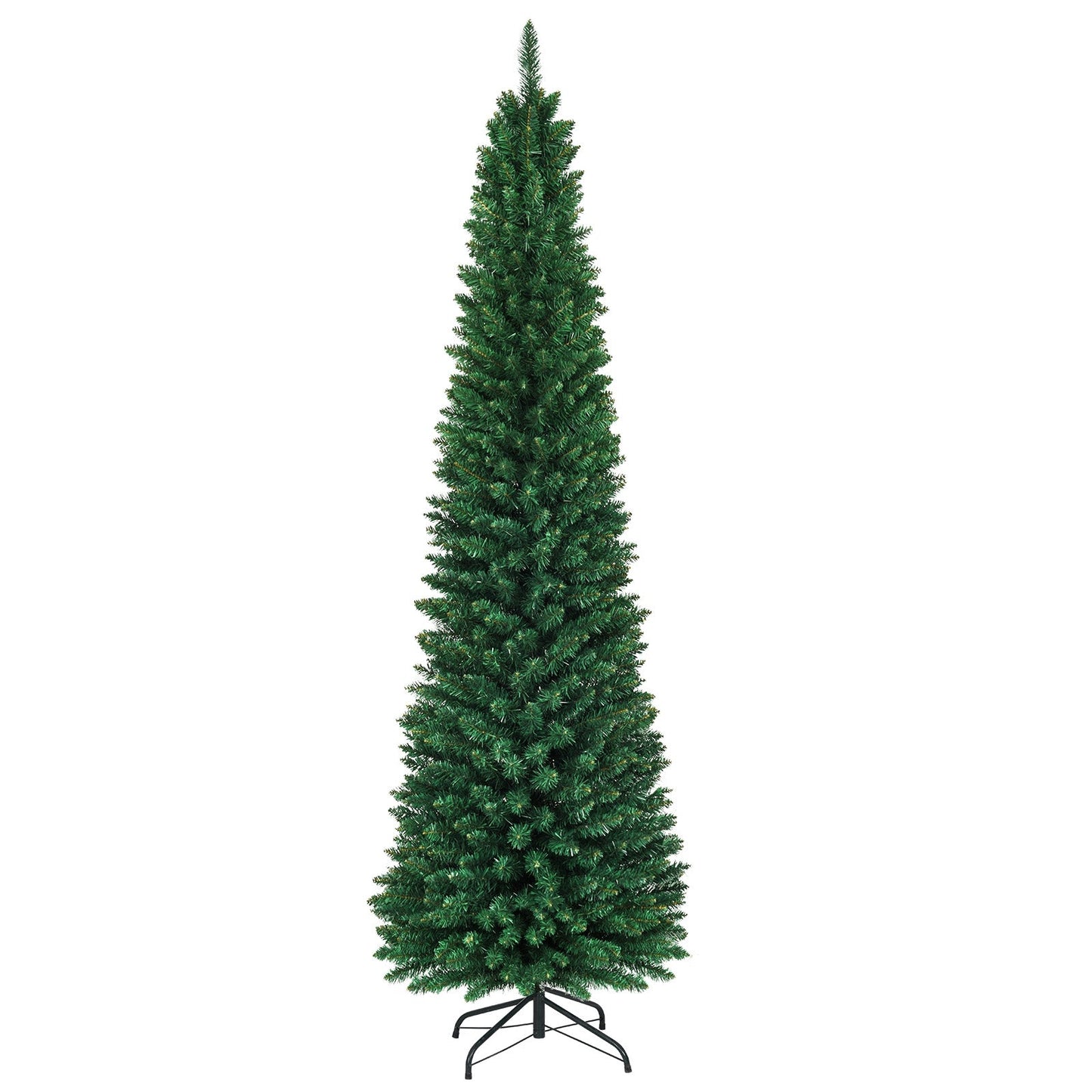 PVC Artificial Slim Pencil Christmas Tree