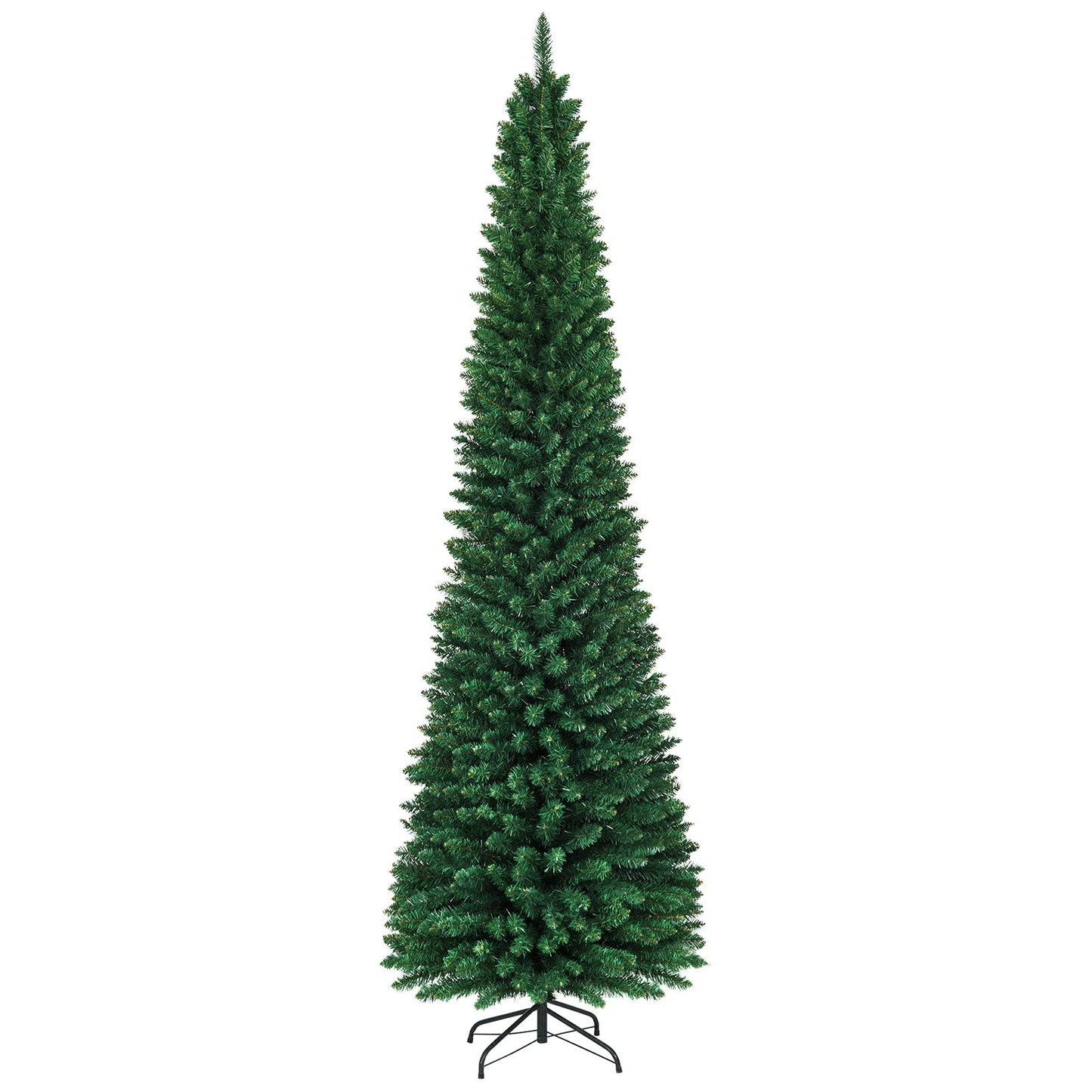 PVC Artificial Slim Pencil Christmas Tree