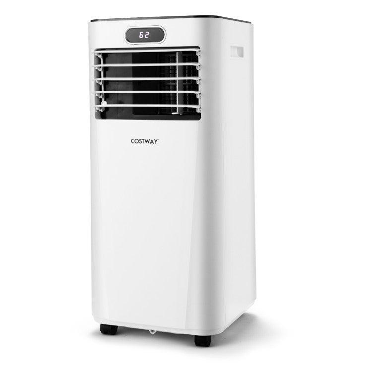 8000BTU 3-in-1 Portable Air Conditioner with Remote Control