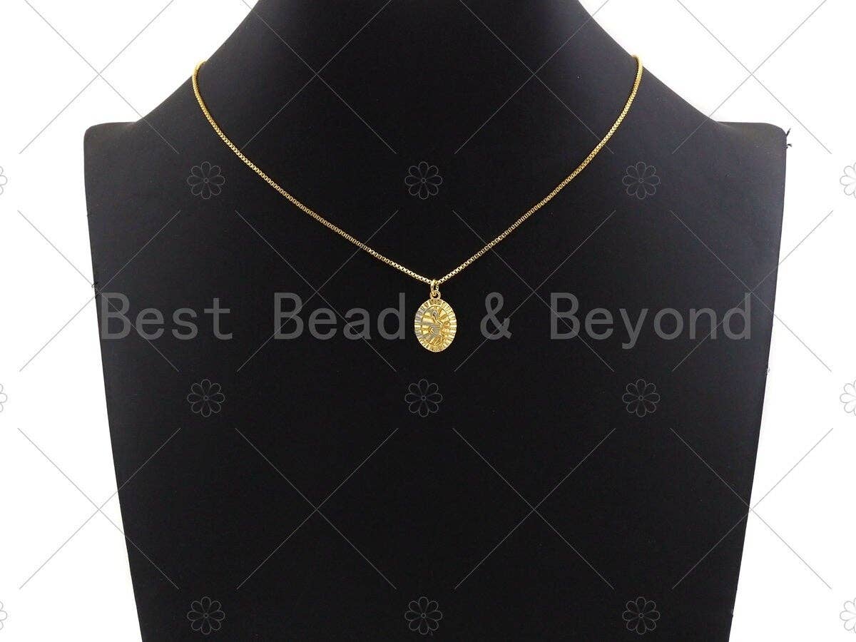 18k Shiny Gold Embossment Snake Oval Charms, Dainty Charms, Oval Pendant, Snake Pendant, Oval Necklace Charms, 12x17mm, Sku#Z1182