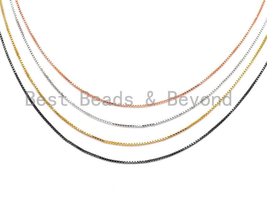 Sliding Adjustable Continuous Necklace Chain, 24"/32,Sku#P44
