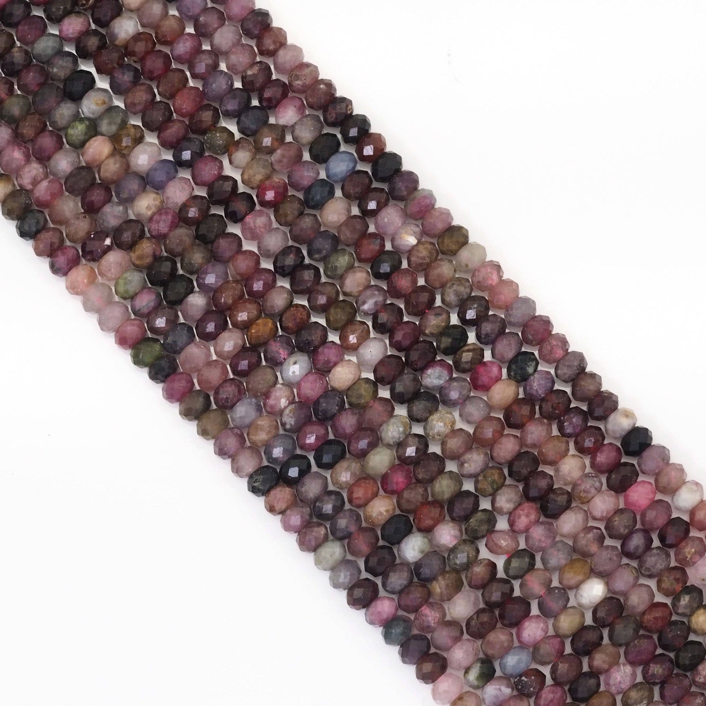 4x6mm genuine Red Spinel Faceted Rondelle Beads, Sku#U1672