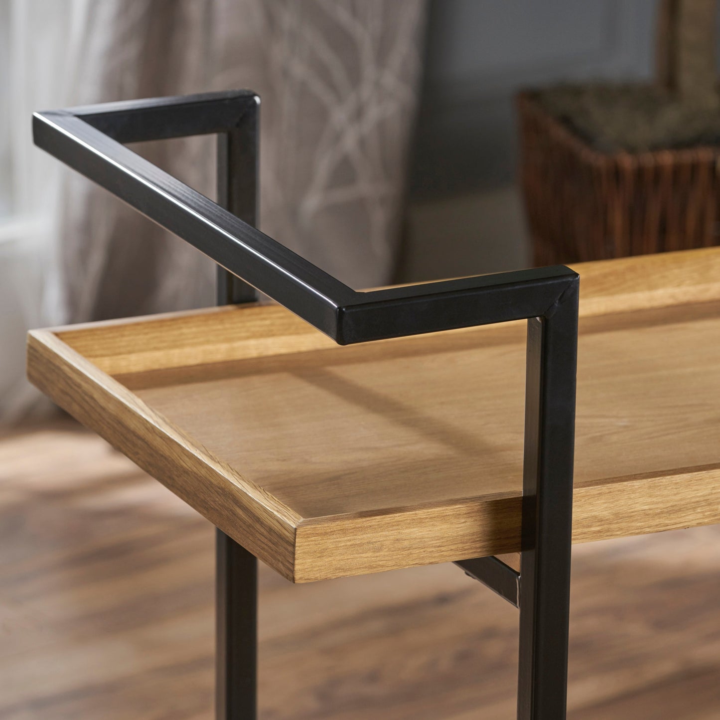 Modern Industrial Bar Cart